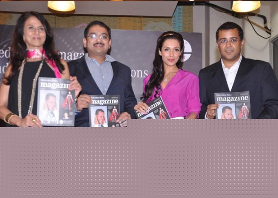 Shobhaa De, Malaika Arora Khan, Chetan Bhagat At Mercedes-Benz Magazine Anniversary Issue Launch
