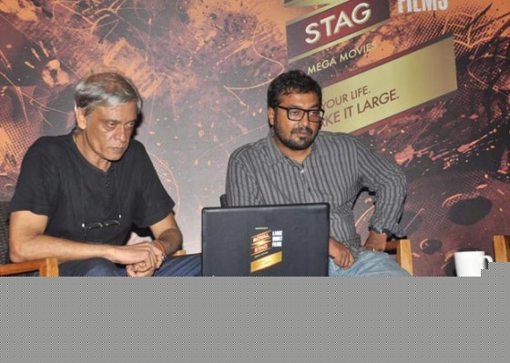 Sudhir Mishra, Anurag Kashyap At Press Conference Of Large Short Films