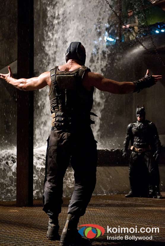 Tom Hardy In The Dark Knight Rises Movie Stills 