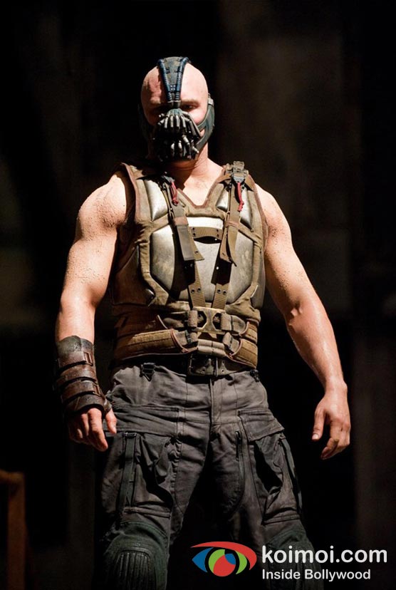 Tom Hardy In The Dark Knight Rises Movie Stills 