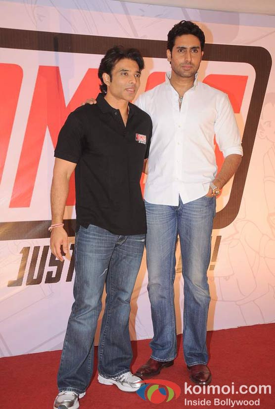 Uday Chopra And Abhishek Bachchan Launch YOMICS