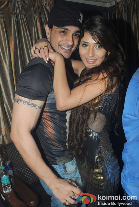 Angad Hasija At Sara Khan's Birthday Bash