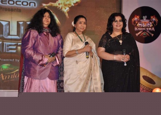 Asha Bhosle At Sur Kshetra - A Music Reality Show Launch