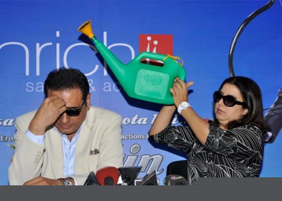 Boman Irani, Farah Khan Promote Shirin Farhad Ki Toh Nikal Padi Movie At Enrich Salons and Academy