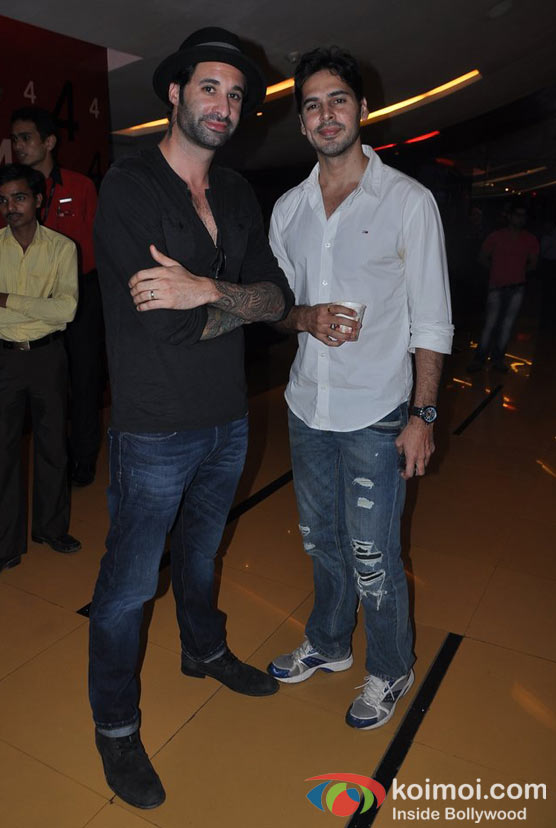 Daniel Weber, Dino Morea Promote Jism 2 Movie At Cinemax 