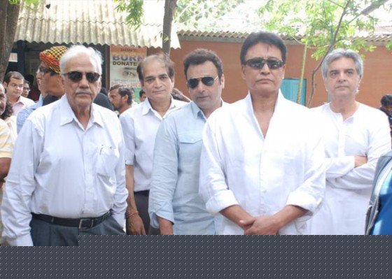 Danny Denzongpa At Ashok Mehta's Funeral