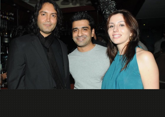 Ejaz Khan, Natalia Diluccio At Nofel Izz's Choolun Aasman Album Launch
