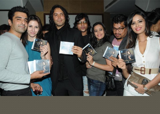 Ejaz Khan, Natalia Diluccio, Jesse Kaur, Shakir Shaikh, Meenakshi At  Nofel Izz's Choolun Aasman Album Launch