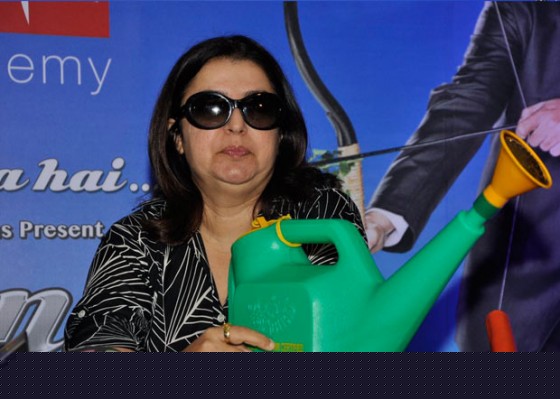 Farah Khan Promote Shirin Farhad Ki Toh Nikal Padi Movie At Enrich Salons and Academy