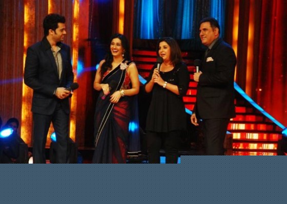 Ragini Khanna, Farah Khan and Boman Irani Promote Shirin Farhad Ki Toh Nikal Padi Movie On The Sets Of Jhalak Dikhhla Jaa