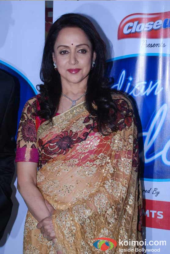 Hema Malini On The Sets Of Indian Idol Season 6