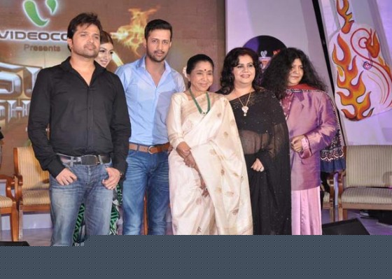 Himesh Reshammiya, Atif Aslam, Asha Bhosle At Sur Kshetra - A Music Reality Show Launch
