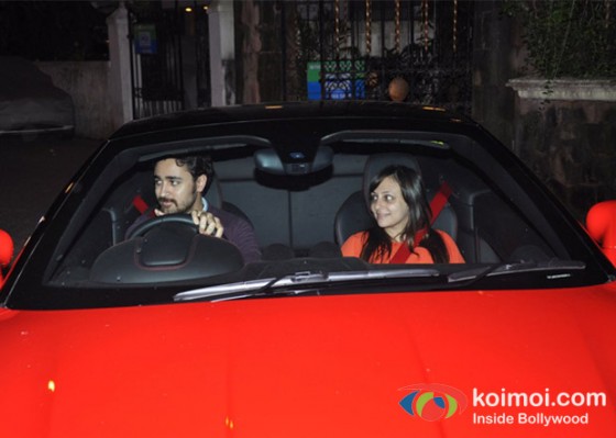 Imran Khan And Avantika Malik Khan At Gangs Of Wasseypur 2 Movie Screening