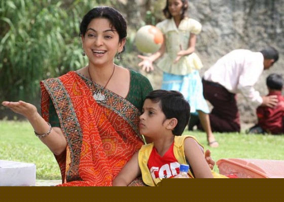 Juhi Chawla In (Main Krishna Hoon Movie Stills)