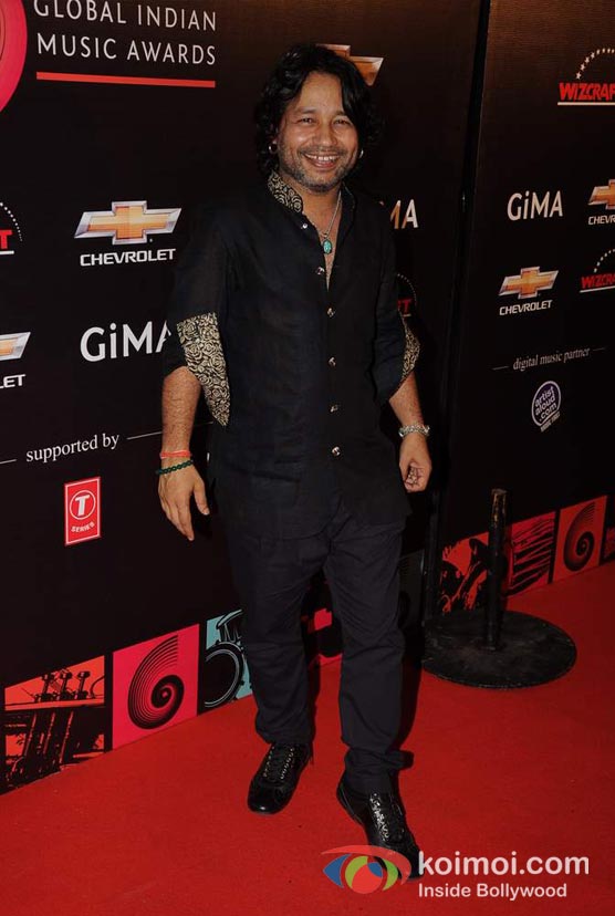 Kailash Kher At Global Indian Music (GIMA) Awards 2012 Red Carpet