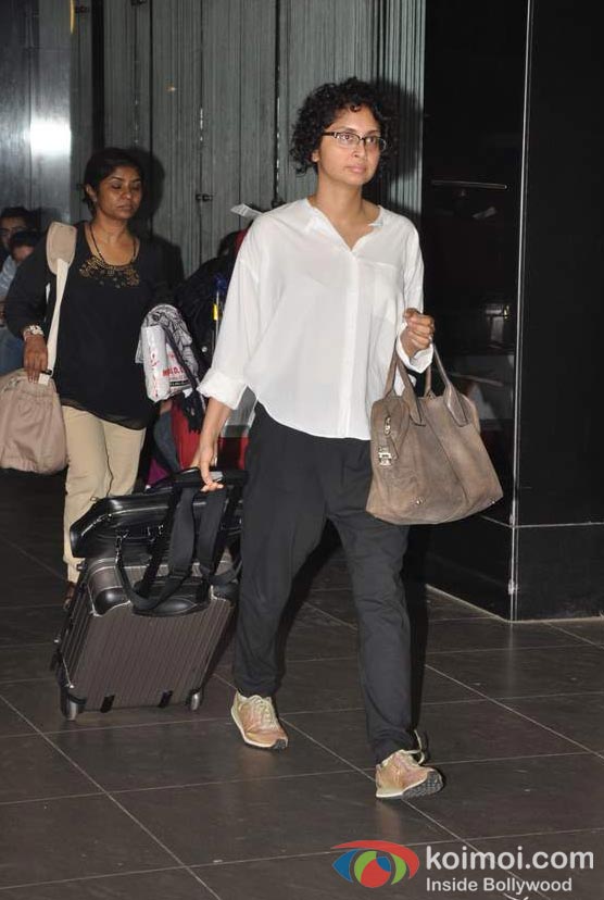 Kiran Rao Snappped With Baby Azad