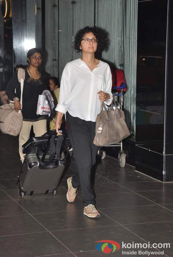 Kiran Rao Snappped With Baby Azad