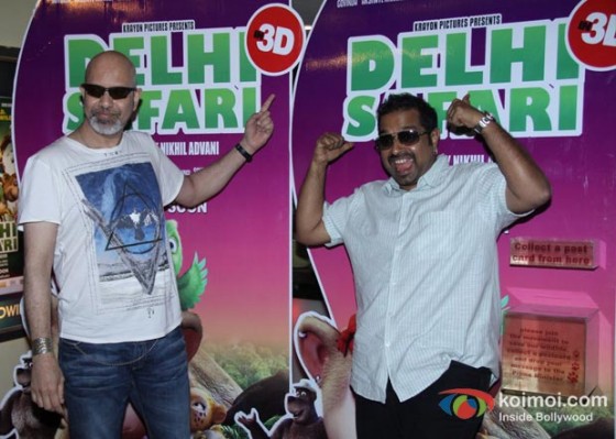 Loy Mendonsa, Shankar Mahadevan At Delhi Safari 3D Animation Movie Press Conference
