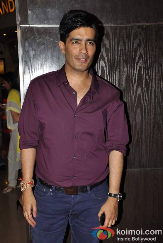 Manish Malhotra At Student Of The Year Movie Trailer Launch