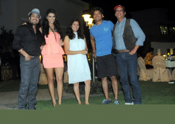 Mika Singh, Gabriel, Vandana Jain, Shaan, Sunil Aginihotri At Pyaar Ka Bhopu Song Celebration Party