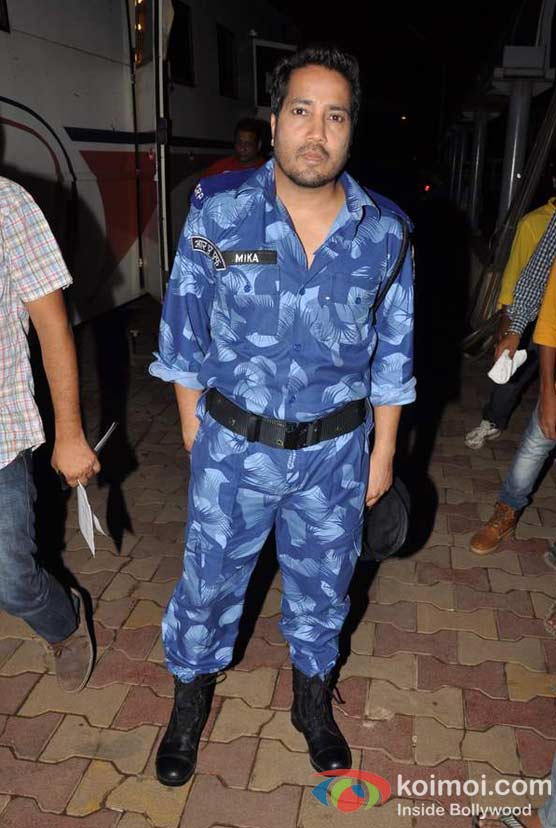 Mika Singh Shoots Life OK's Azaadi Show