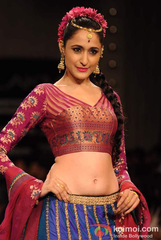 Model At Lakme Fashion Week 2012