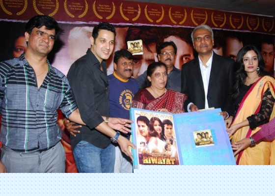 Narendra Singh, Khalid Siddique, Vijay Patkar, Varsha Tai Deshpande, Sushil Lalji, Dr. Sanjay Patole, Samapika At Riwayat Movie Music Launch