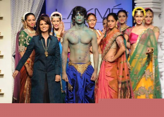 Neeta Lulla Show At Lakme Fashion Week 2012
