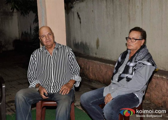 Prem Chopra, Salim Khan At Shirin Farhad Ki Toh Nikal Padi Movie Special Screening At Cinemax