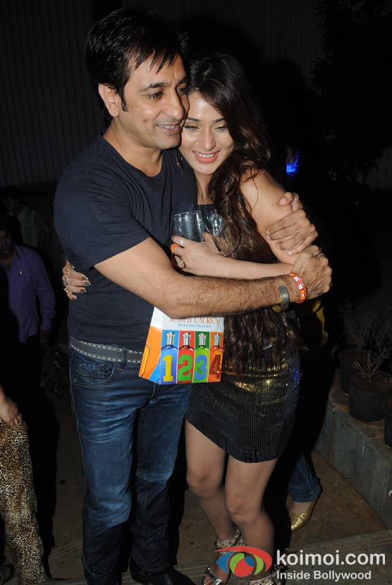 Rajeev Paul At Sara Khan's Birthday Bash