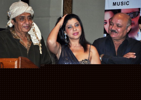 Ranjeet, Sambhavna Seth, Arun Bakshi At Qayamat Hi Qayamat Movie Music Launch