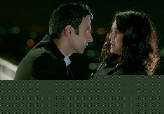 Rhehan and Preity Zinta getting up close and personal in Ishkq In Paris Movie Stills
