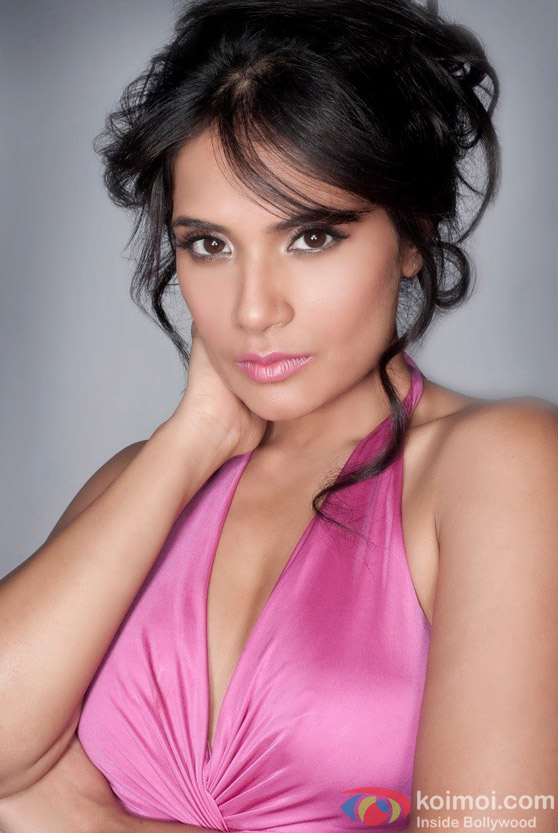 Richa Chadda really sexy in pink
