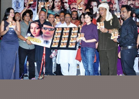 Sambhavna Seth, Vicky, Arun Bakshi, Ranjeet At Qayamat Hi Qayamat Movie Music Launch