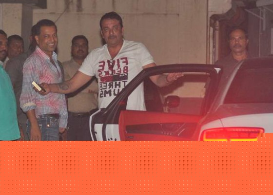 Sanjay Dutt At Salman Khan's Eid Party