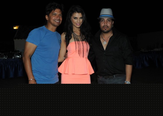 Shaan, Gabriel, Mika Singh At Pyaar Ka Bhopu Song Celebration Party