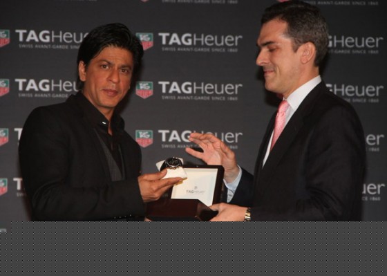 Shah Rukh Khan Unveils TagHeuer CARRERA Watch