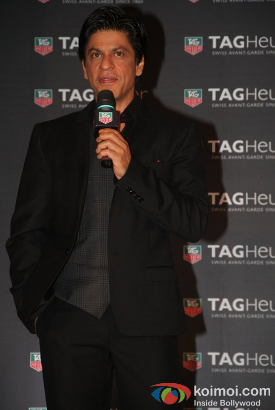 Shah Rukh Khan Unveils TagHeuer CARRERA Watch