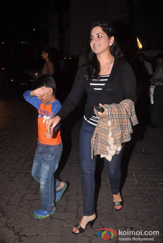 Shaina NC At Ek Tha Tiger Movie Special Screening
