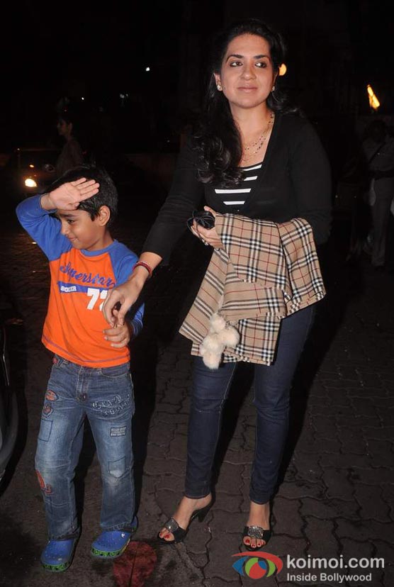 Shaina NC At Ek Tha Tiger Movie Special Screening