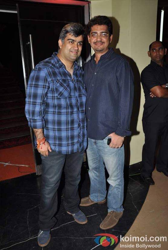 Siddharth P. Malhotra, Rensil Dsilva At Student Of The Year Movie Trailer Launch