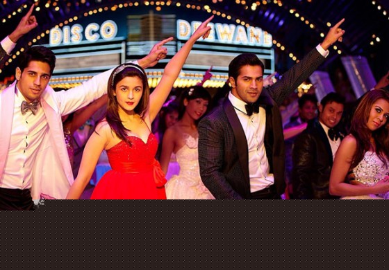 Sidharth Malhotra, Alia Bhatt and Varun Dhawan shaking a leg in Student Of The Year Movie Stills