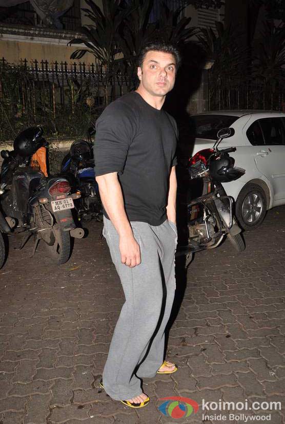 Sohail Khan Watches The Expendables 2 Movie
