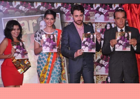 Sonam Kapoor And Imran Khan, Nari Hira On India's Most Stylish Starweek Magazine Cover