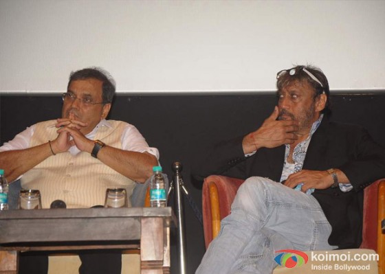 Subhash Ghai, Jackie Shroff At Whistling Woods  International Tribute To Ashok Mehta