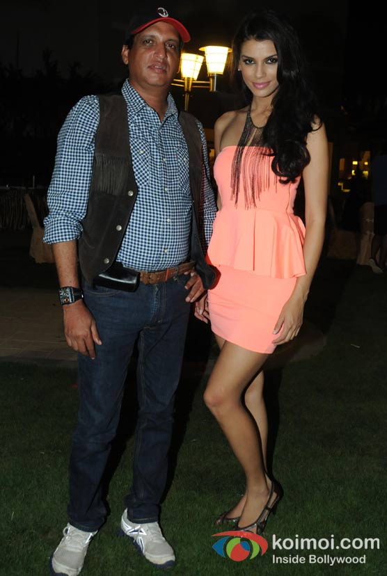 Sunil Aginihotri and Gabriel At Pyaar Ka Bhopu Song Celebration Party