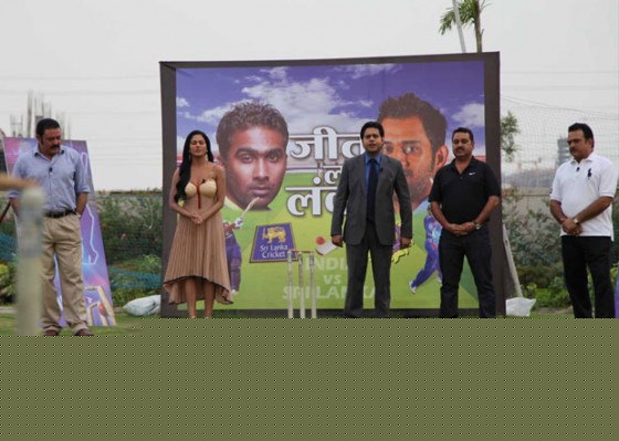 Veena Malik Hosting India VS Sri Lanka T20 Match On India TV