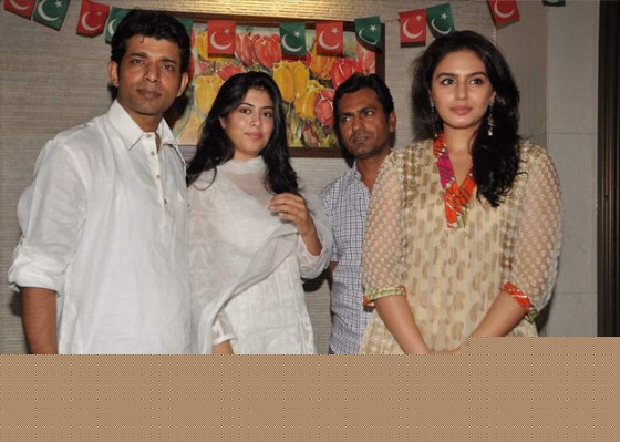 Vineet Singh, Anurita Jha, Nawazuddin Siddiqui, Huma Qureshi At Iftaar Party