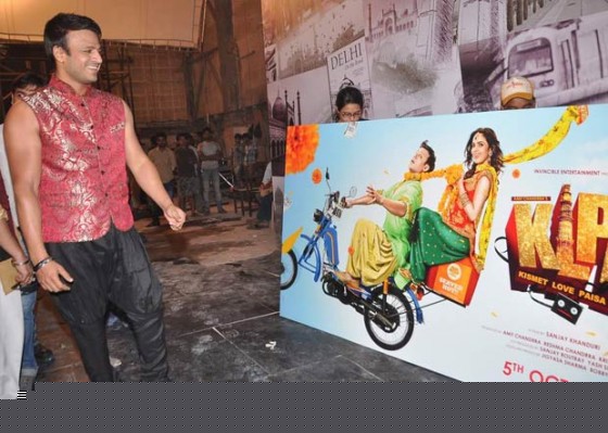 Vivek Oberoi On The Sets Of Kismet (Kismat) Love Paisa Dilli Movie