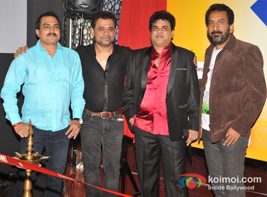 Ajit Sinha, Anees Bazmi, Chandrakant Singh, Hemant Pandey At Launch Of C K Arts First Produced Short Film Scapegoat